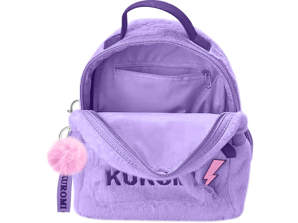Sanrio Kuromi Zaino Lifestyle in peluche