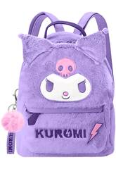 Sanrio Kuromi Sac à dos style de vie en peluche