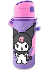 Kuromi Aluminium-Trinkflasche 600 ml mit Griff