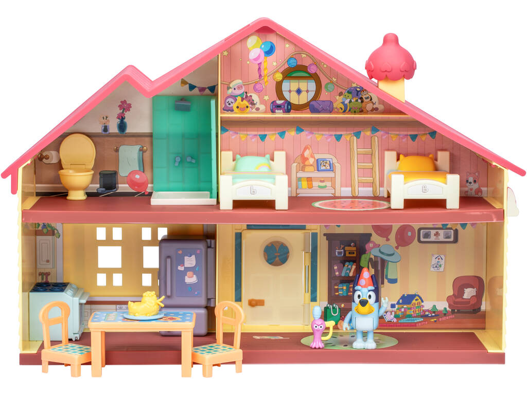Bluey Casa das Festas com Bluey e Acessórios