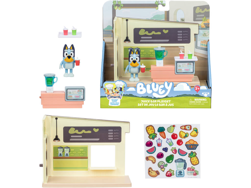 Bluey Bar de Sumos com Bluey