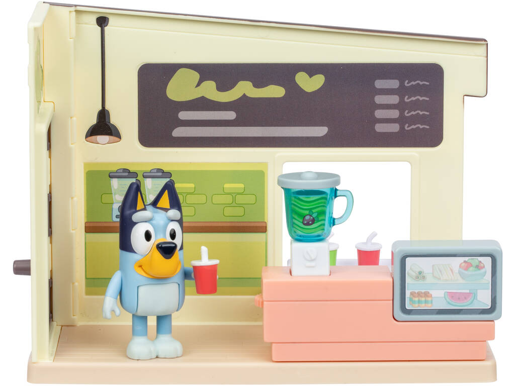 Bluey Bar de Sumos com Bluey
