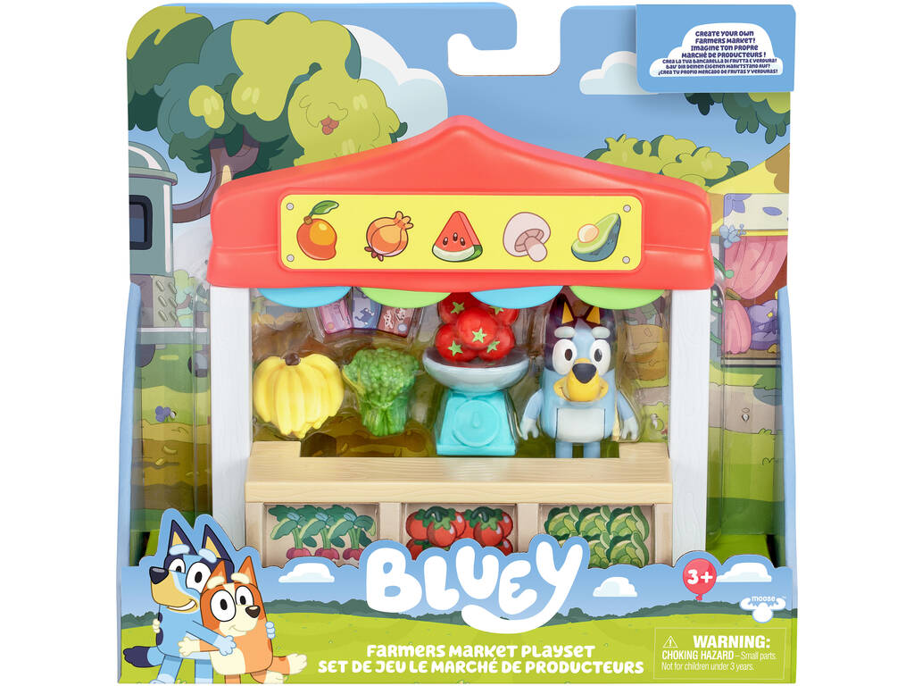 Mini-set Bluey avec figurine et accessoires