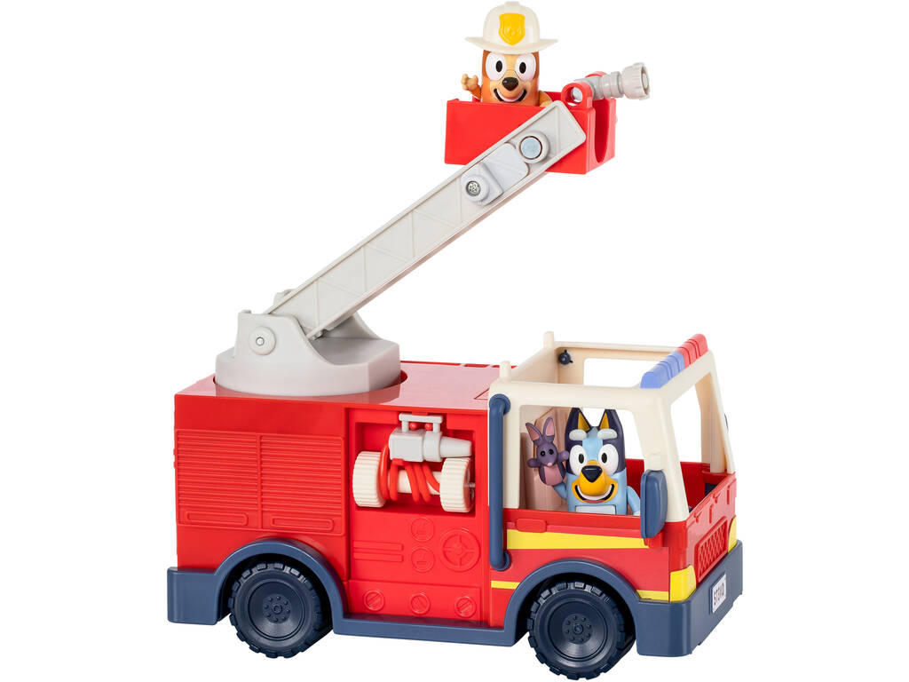 Bluey Camião dos Bombeiros com Figuras e Acessórios