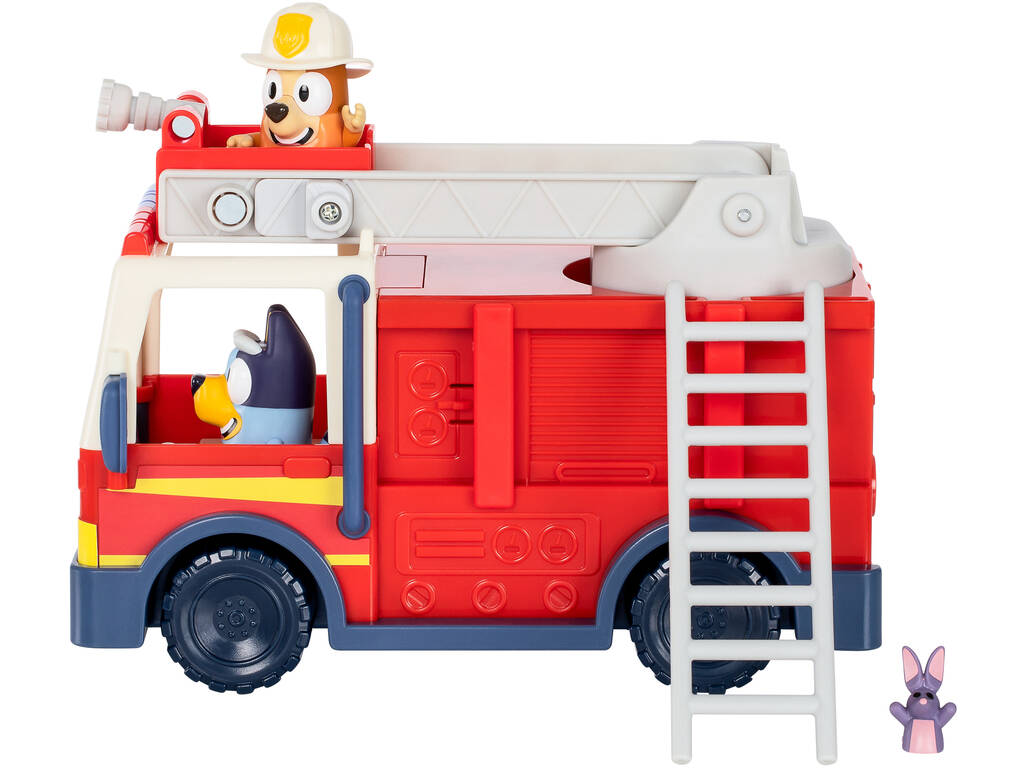 Bluey Camião dos Bombeiros com Figuras e Acessórios