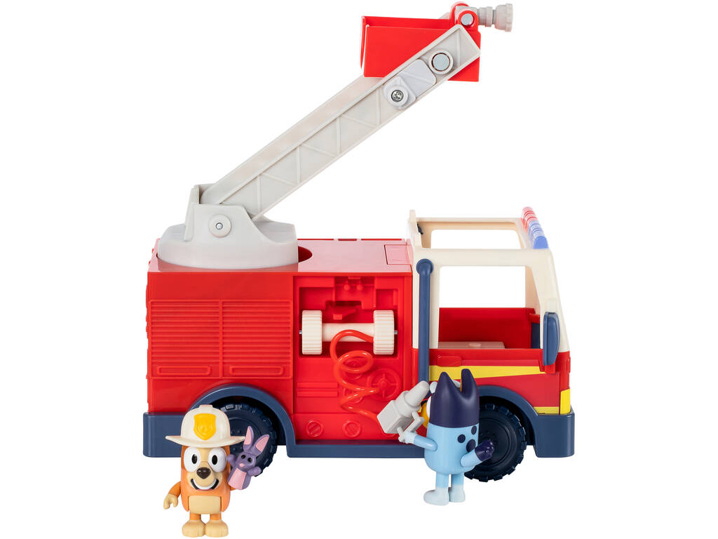 Bluey Camião dos Bombeiros com Figuras e Acessórios