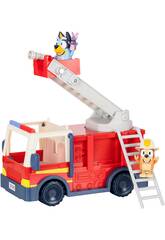 Bluey Set Camion de pompiers avec figurines et accessoires