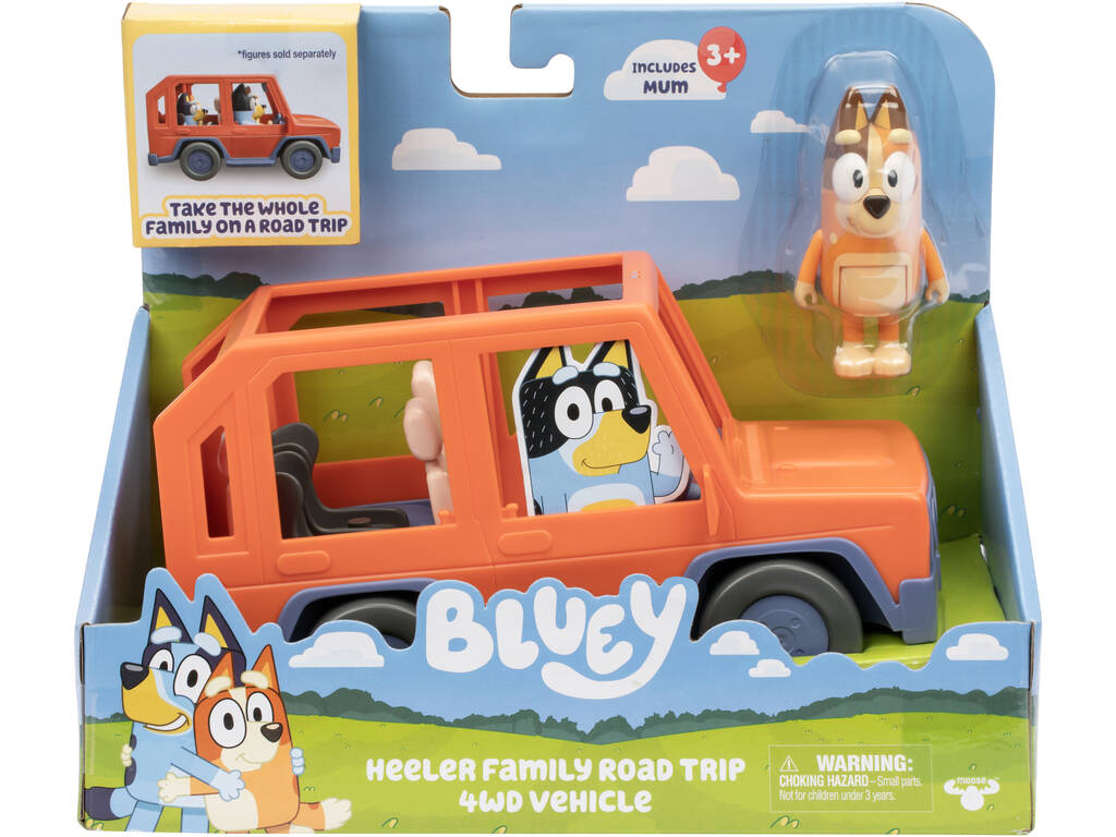 Bluey 4x4 Familiar com Chilli