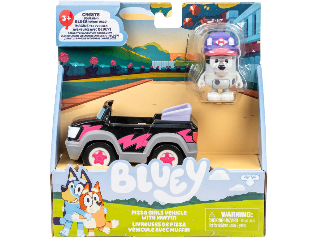 Bluey Veículo com Figura