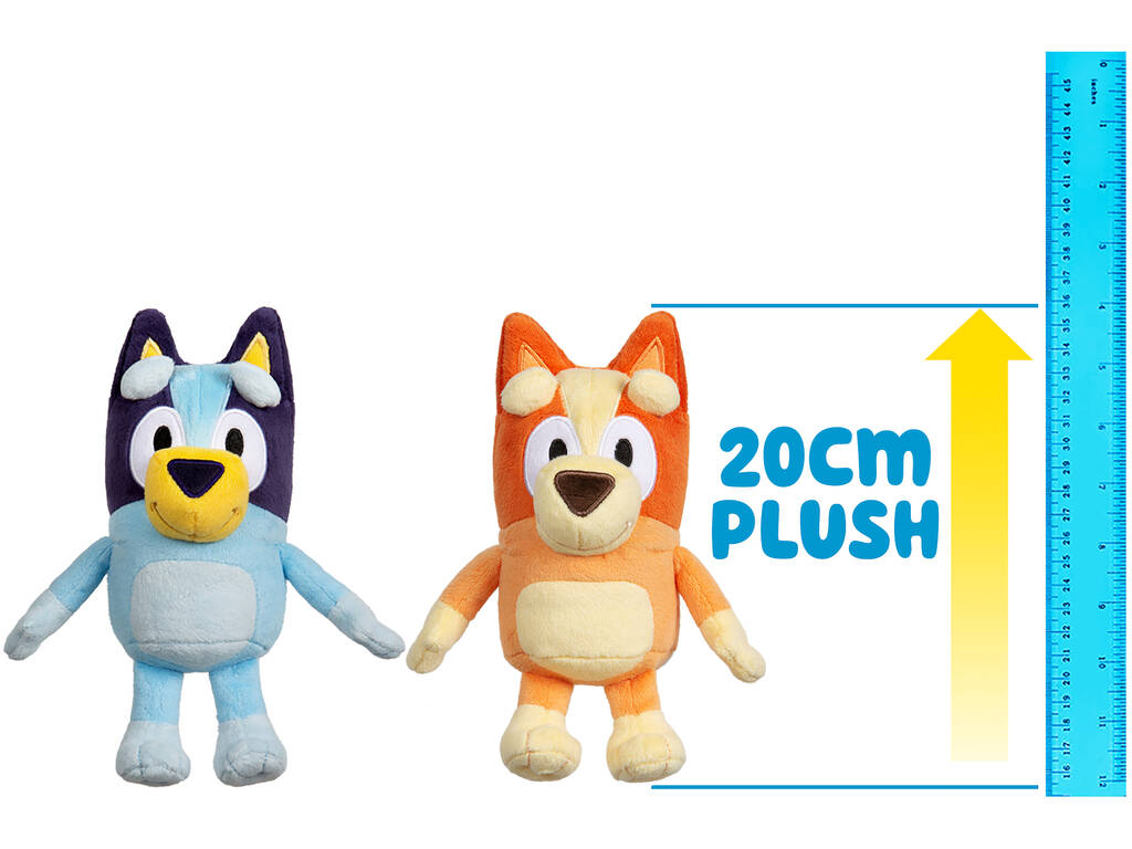 Peluche Bluey Basic 20 cm