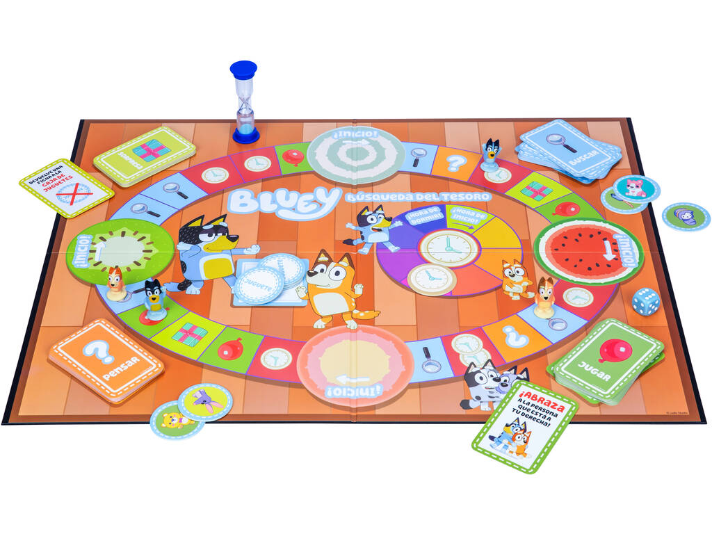 Bluey Jogo Caça ao Tesouro