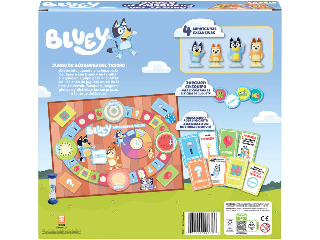 Bluey Jogo Caça ao Tesouro