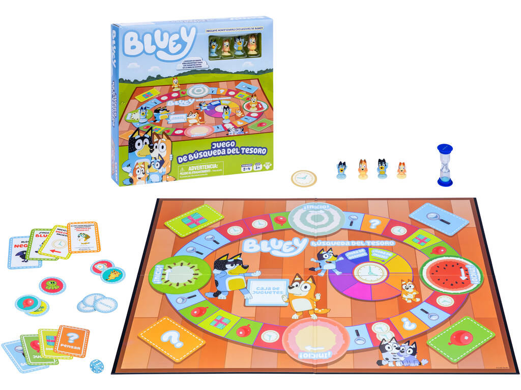 Bluey Jogo Caça ao Tesouro