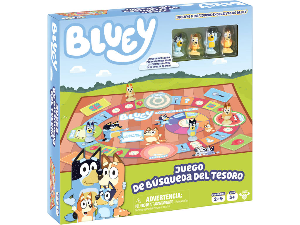 Bluey Jogo Caça ao Tesouro