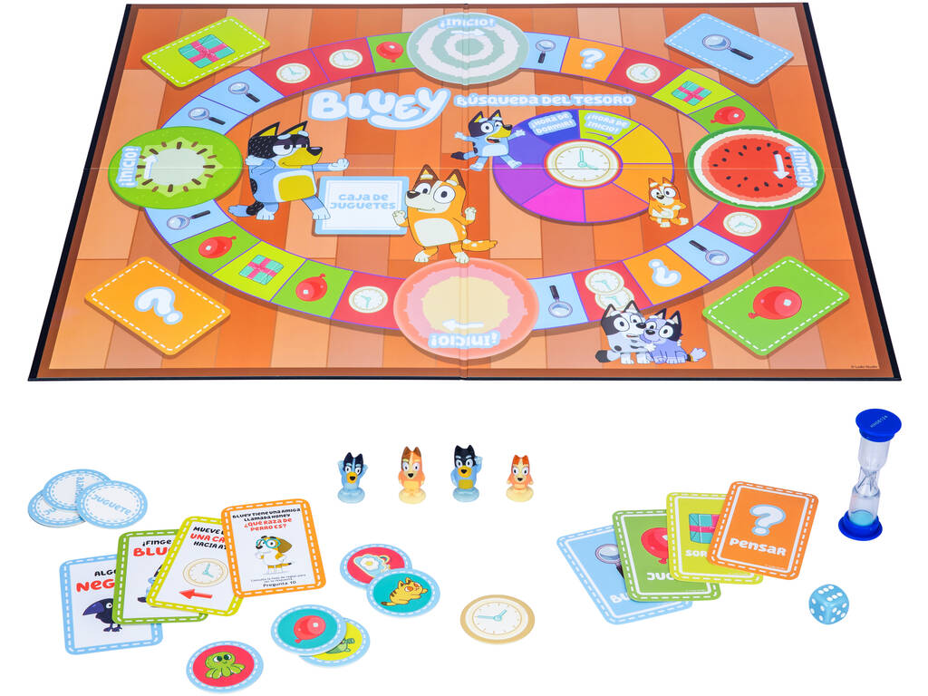 Bluey Jogo Caça ao Tesouro