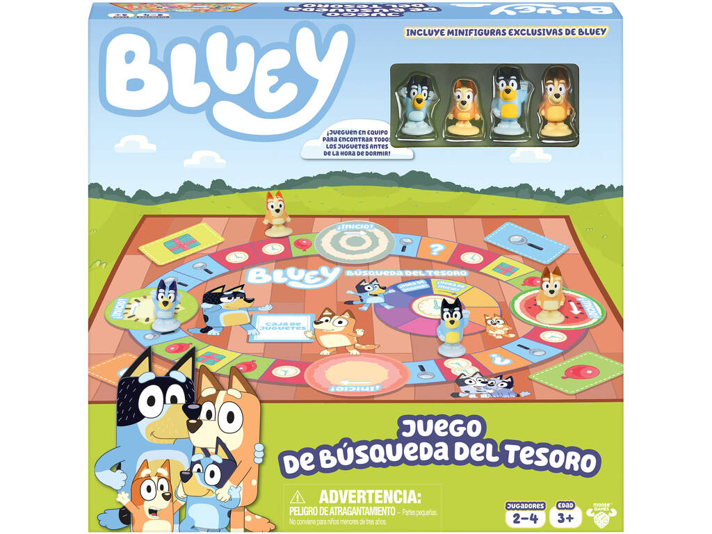 Bluey Jogo Caça ao Tesouro