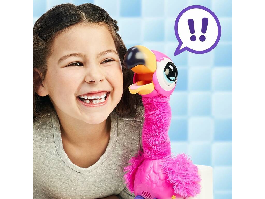 Little Live Pets Animale domestico interattivo Gotta Go Flamingo