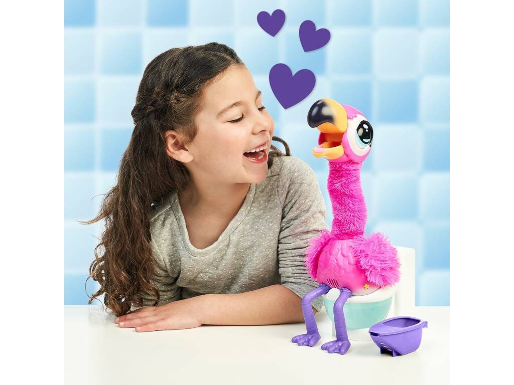Little Live Pets Animale domestico interattivo Gotta Go Flamingo