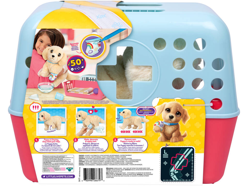 Little Live Pets Mascota Interactiva Ouchies Cooper