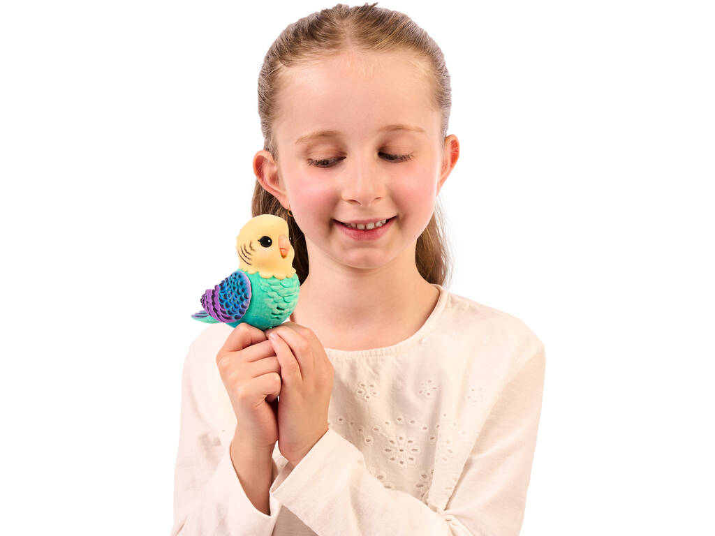 Little Live Pets Animale domestico interattivo Uccellino con gabbia