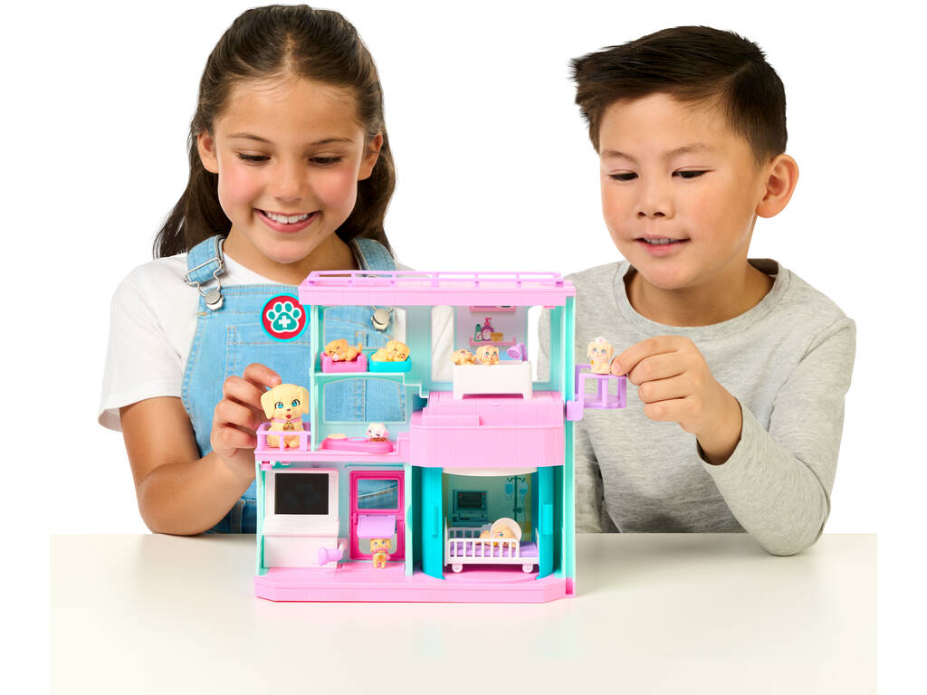 Little Live Pets Mama Surprise Families Clínica para Bebés Cãezinhos