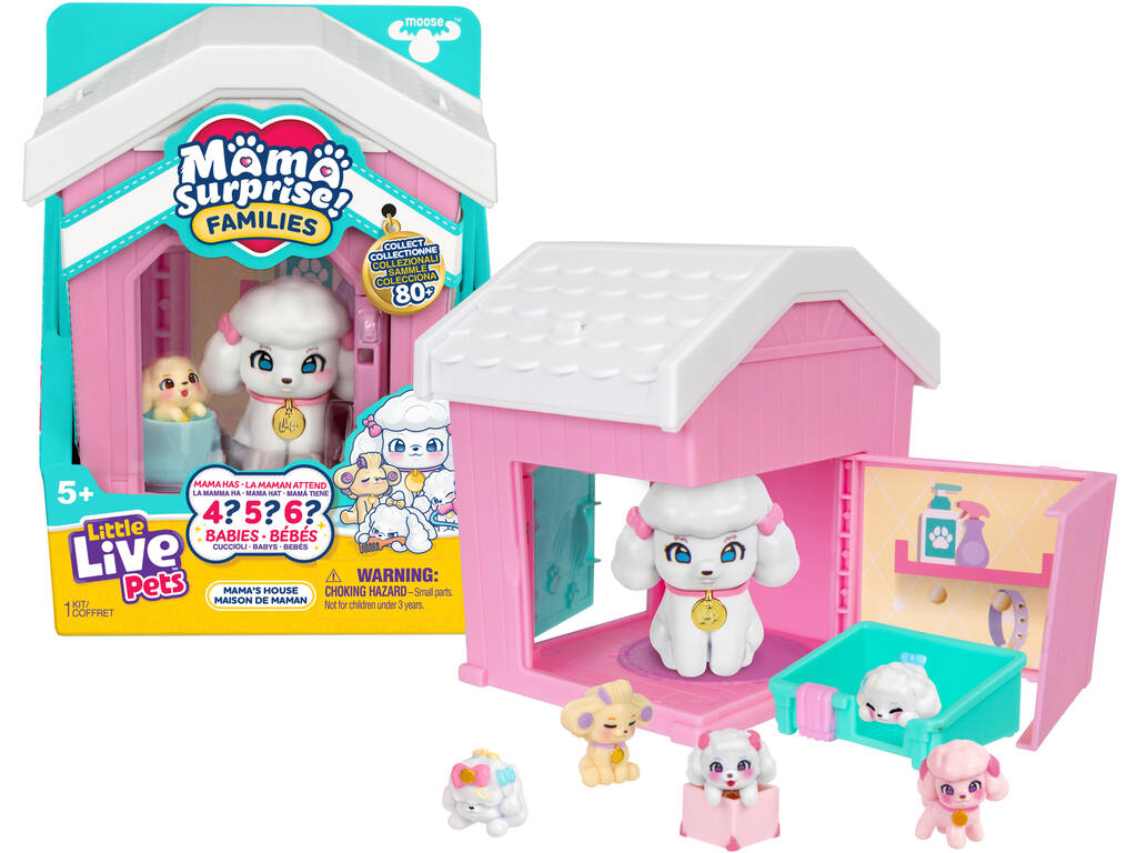 Little Live Pets Mama Surprise Families Casa da Mamã com Bebés