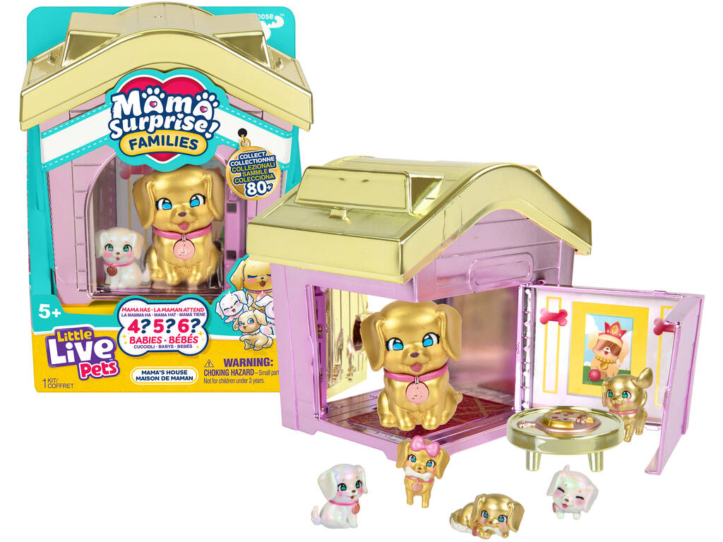 Little Live Pets Mama Surprise Families Casa da Mamã com Bebés