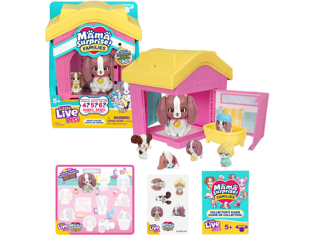 Little Live Pets Mama Surprise Families Casa da Mamã com Bebés