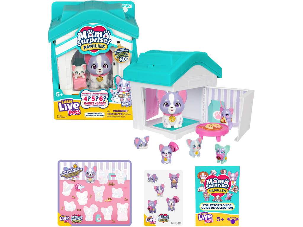 Little Live Pets Mama Surprise Families Casa da Mamã com Bebés