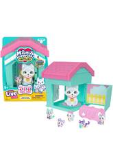 Little Live Pets Mama Surprise Families Casa della mamma con i cuccioli