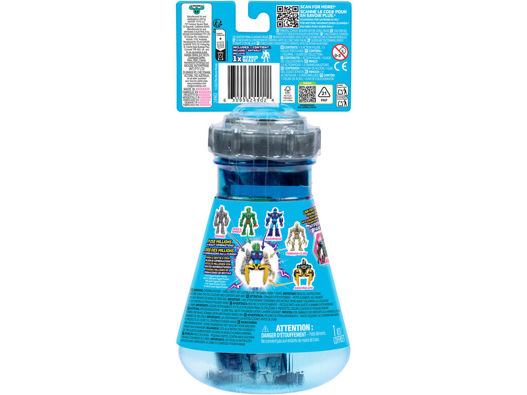 Mr Beast LAB Hybrids Pack 1 Figura de Ação Surpresa