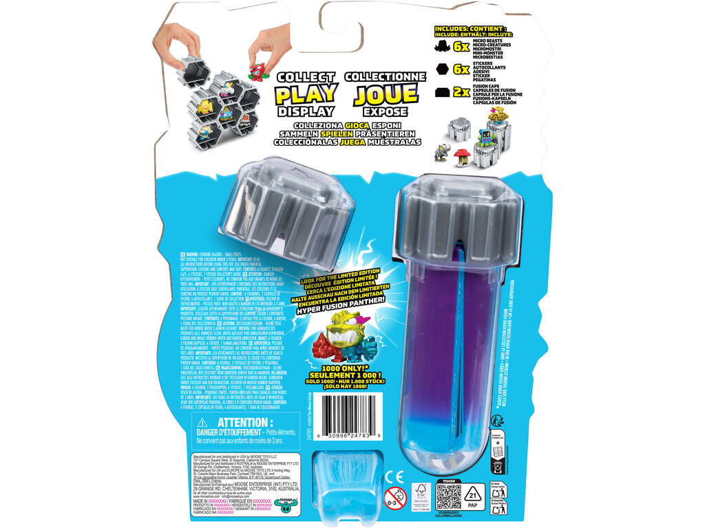 Mr Beast LAB Swarms Pack com 6 Microbestas
