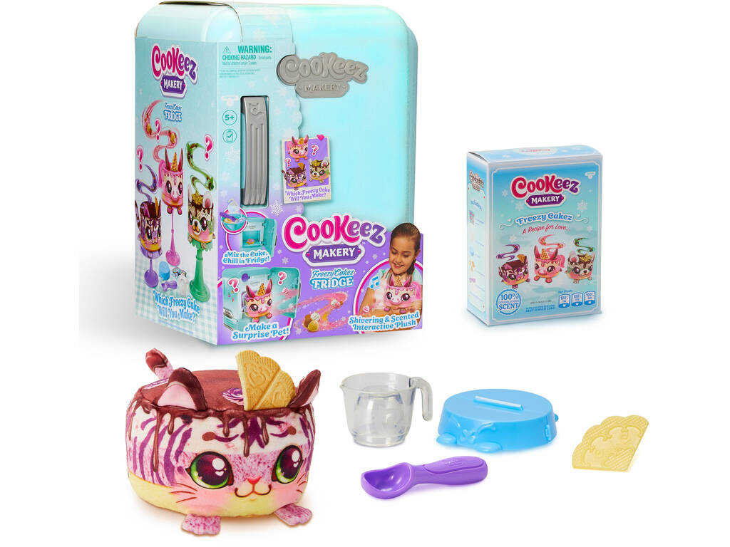 Cookeez Makery Frigorifero Magico con Peluche Sorpresa