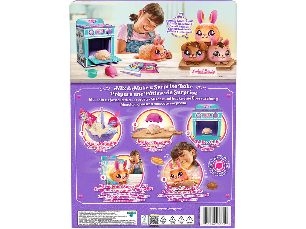 Cookeez Makery Forno Magico Blu con Peluche Sorpresa