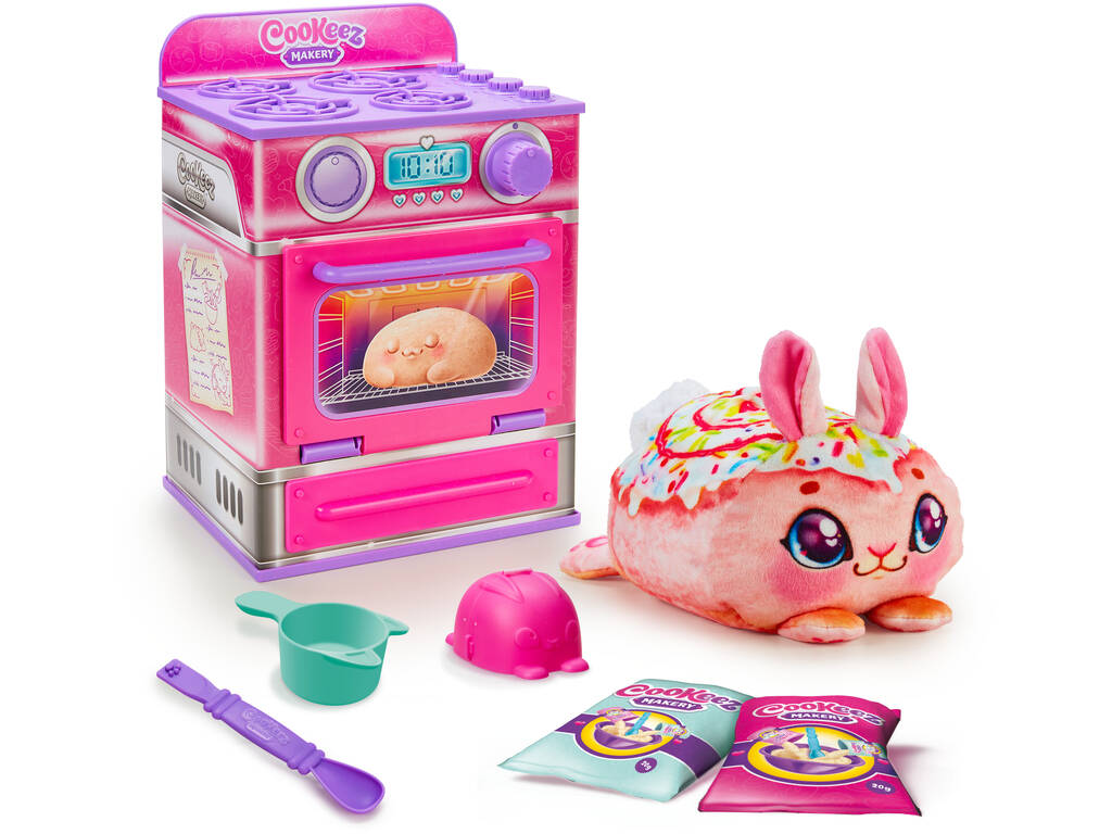Cookeez Makery Forno Magico Rosa con Peluche Sorpresa