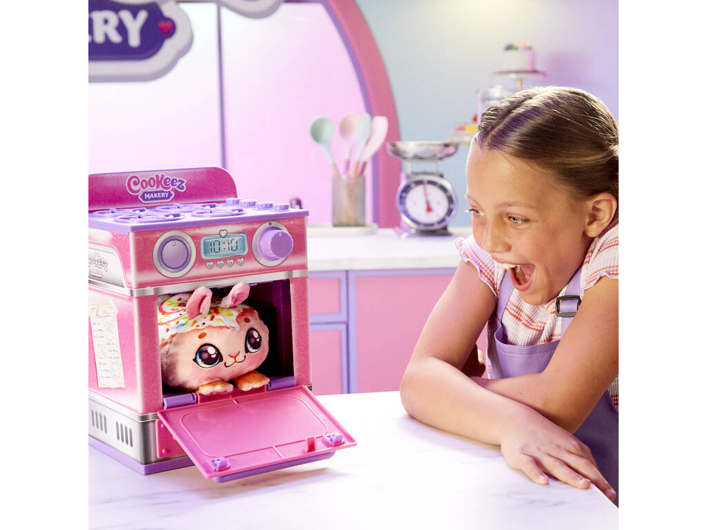 Cookeez Makery Forno Magico Rosa con Peluche Sorpresa