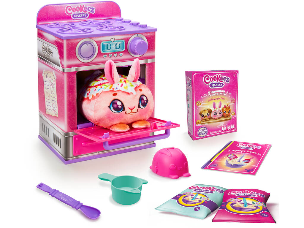 Cookeez Makery Forno Magico Rosa con Peluche Sorpresa
