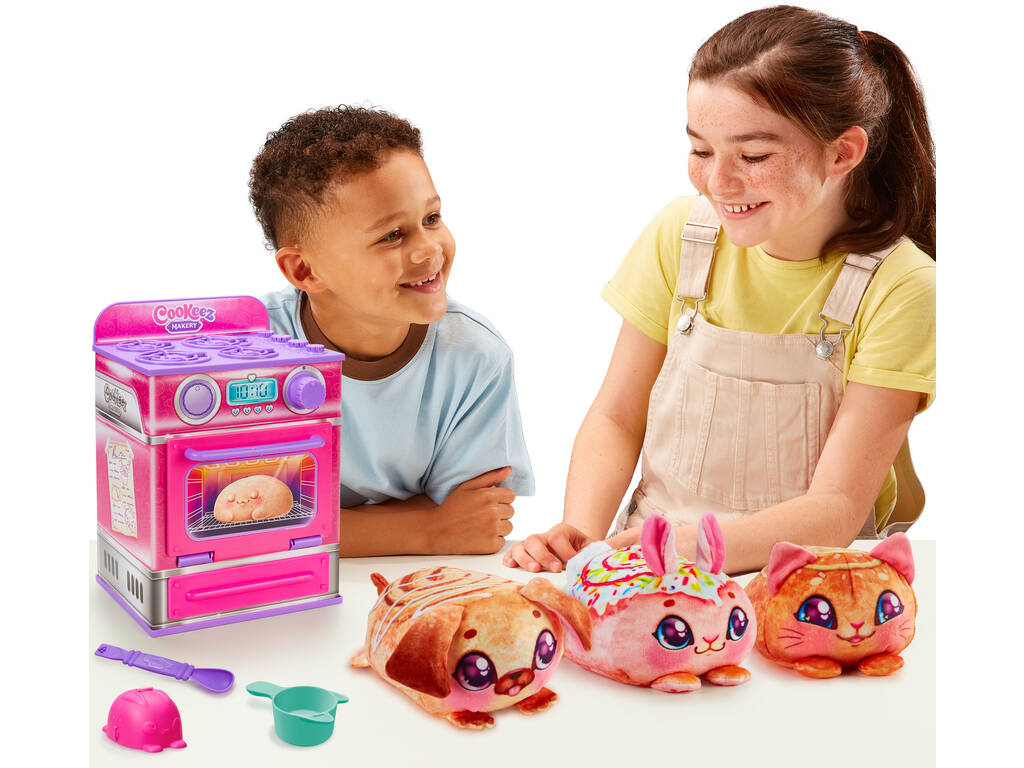 Cookeez Makery Forno Magico Rosa con Peluche Sorpresa