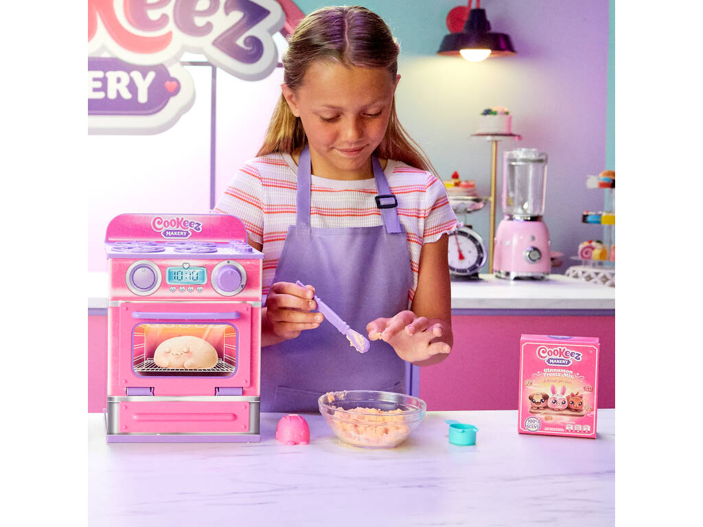 Cookeez Makery Forno Magico Rosa con Peluche Sorpresa