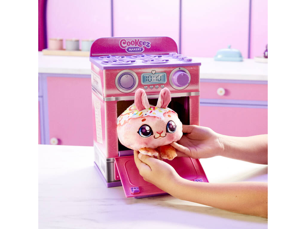 Cookeez Makery Forno Magico Rosa con Peluche Sorpresa