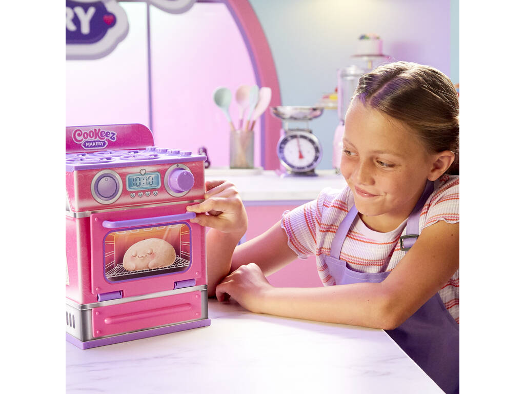 Cookeez Makery Forno Magico Rosa con Peluche Sorpresa