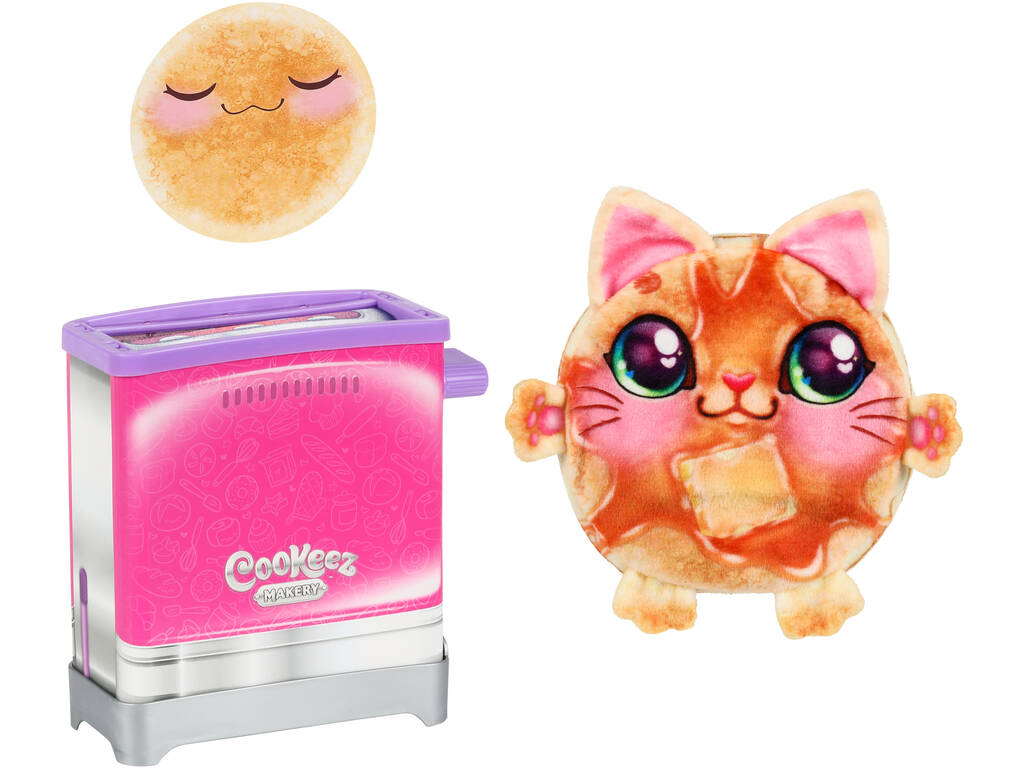 Cookeez Makery Toasty Treatz Tostapane Magico con Peluche Sorpresa