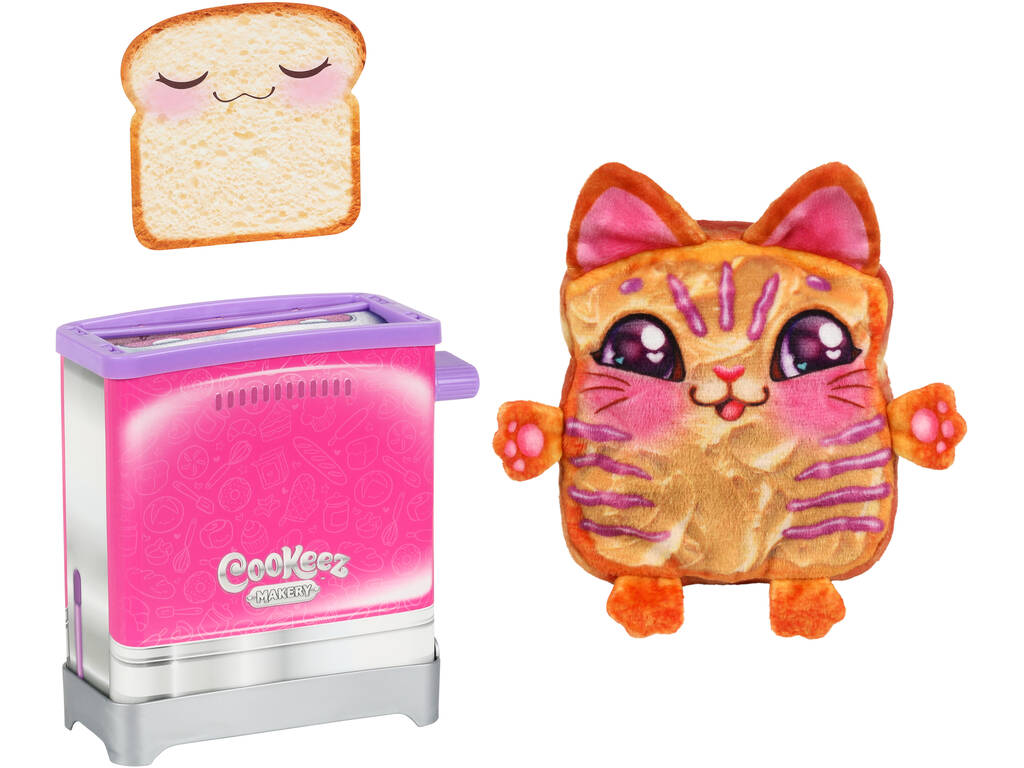 Cookeez Makery Toasty Treatz Tostapane Magico con Peluche Sorpresa