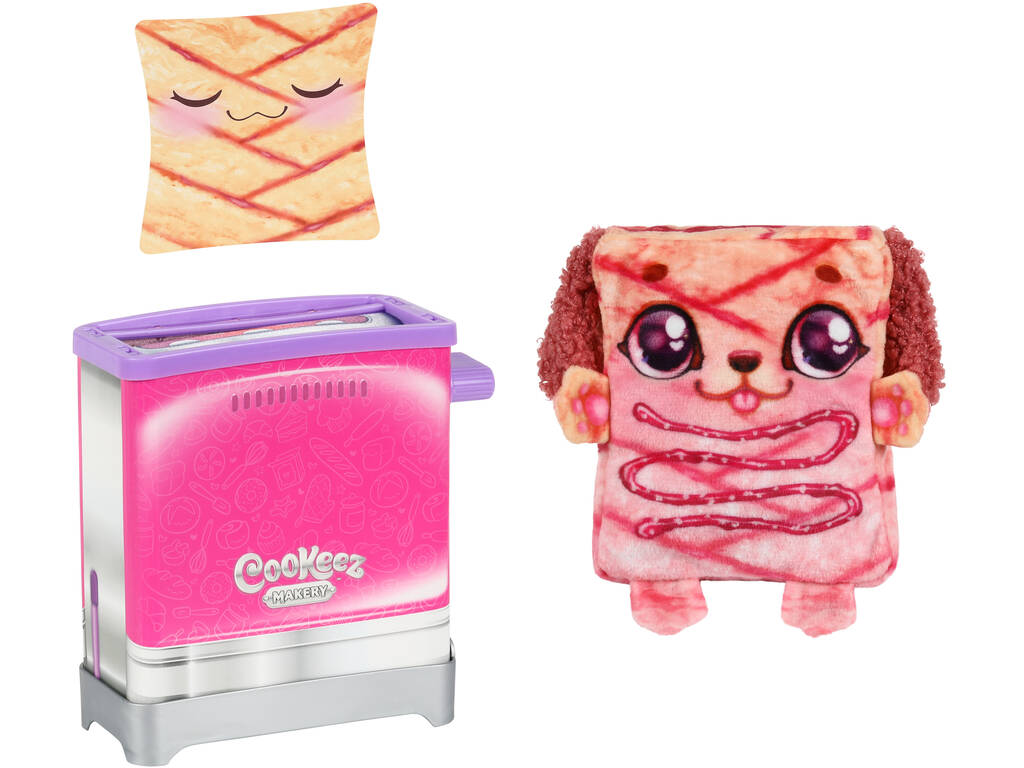 Cookeez Makery Toasty Treatz Tostapane Magico con Peluche Sorpresa