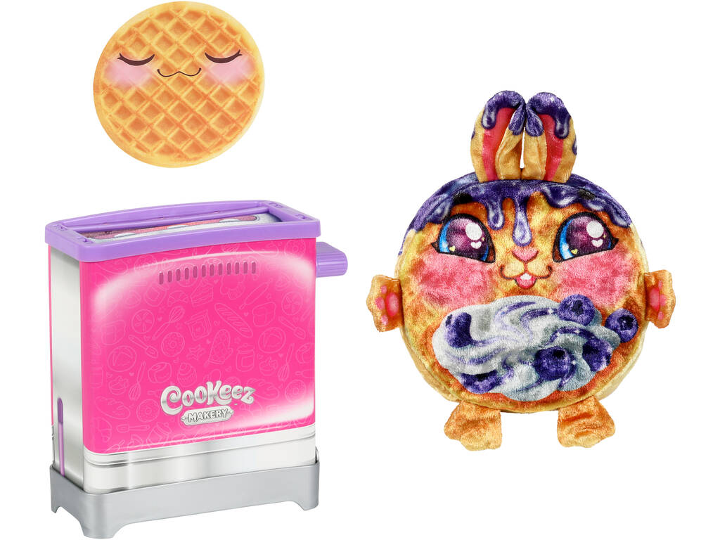 Cookeez Makery Toasty Treatz Tostapane Magico con Peluche Sorpresa