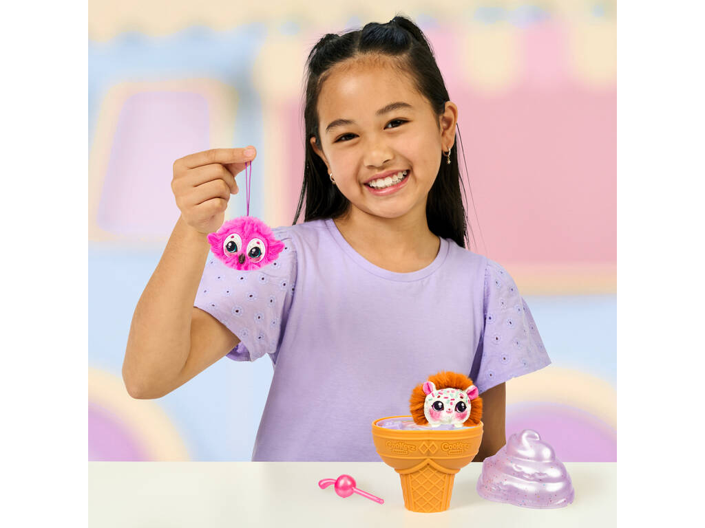 Cookeez Makery Yum Yumz Gelado Mágico com 2 Peluches Surpresa