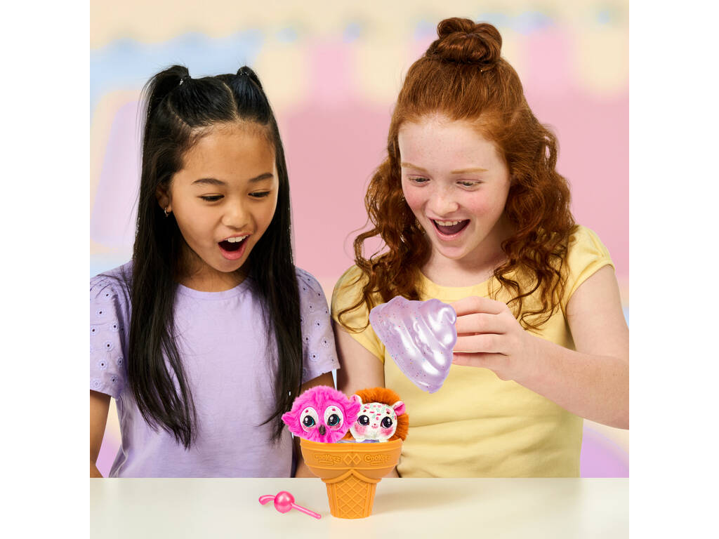 Cookeez Makery Yum Yumz Gelado Mágico com 2 Peluches Surpresa