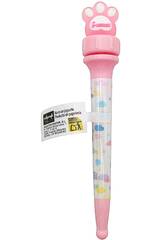 Penna a sfera blu con impronta girevole da 16 cm