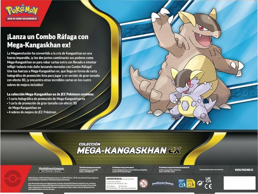 Pokémon TCG Caja Colección Mega-Kangaskhan Ex