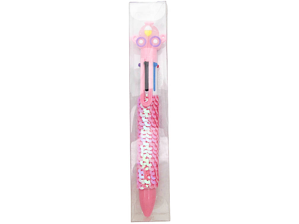 Penna a sfera 6 colori con carrozza da 16 cm